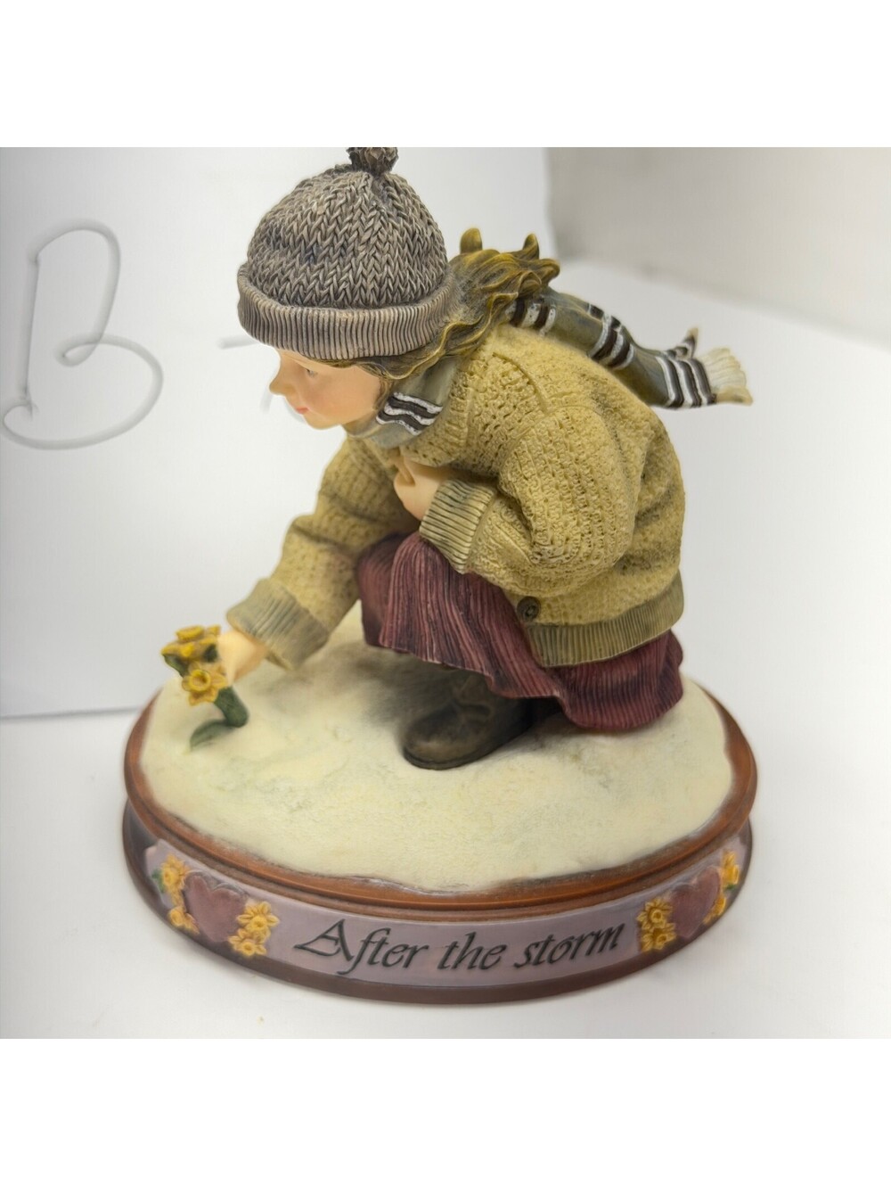Bill Stross Matters of the Heart After the Storm Figurine Demdaco B-6